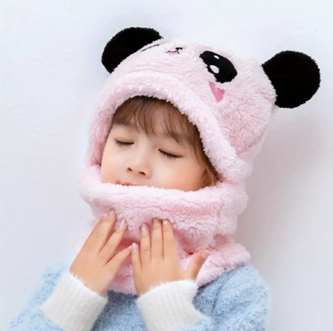 Gorro Adorable 2 en 1 invierno niño